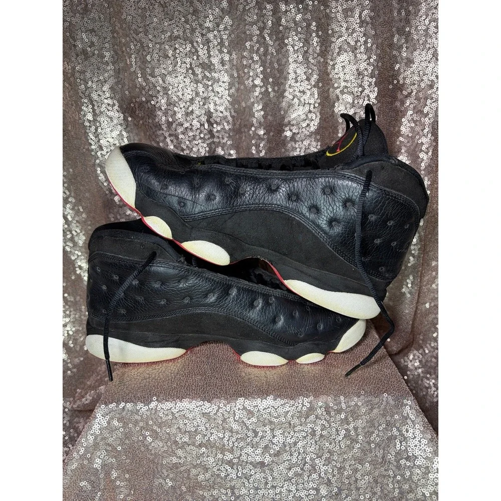 Air Jordan 13 Retro Playoffs 2023 Black Red White 414571-062 Men's Size 10